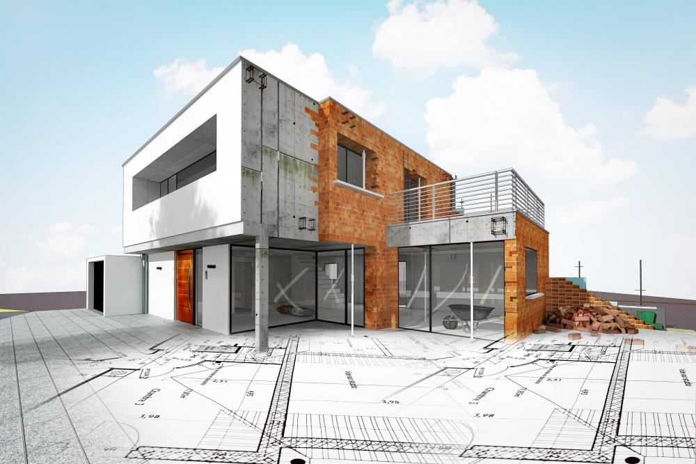 bâtiment en construction